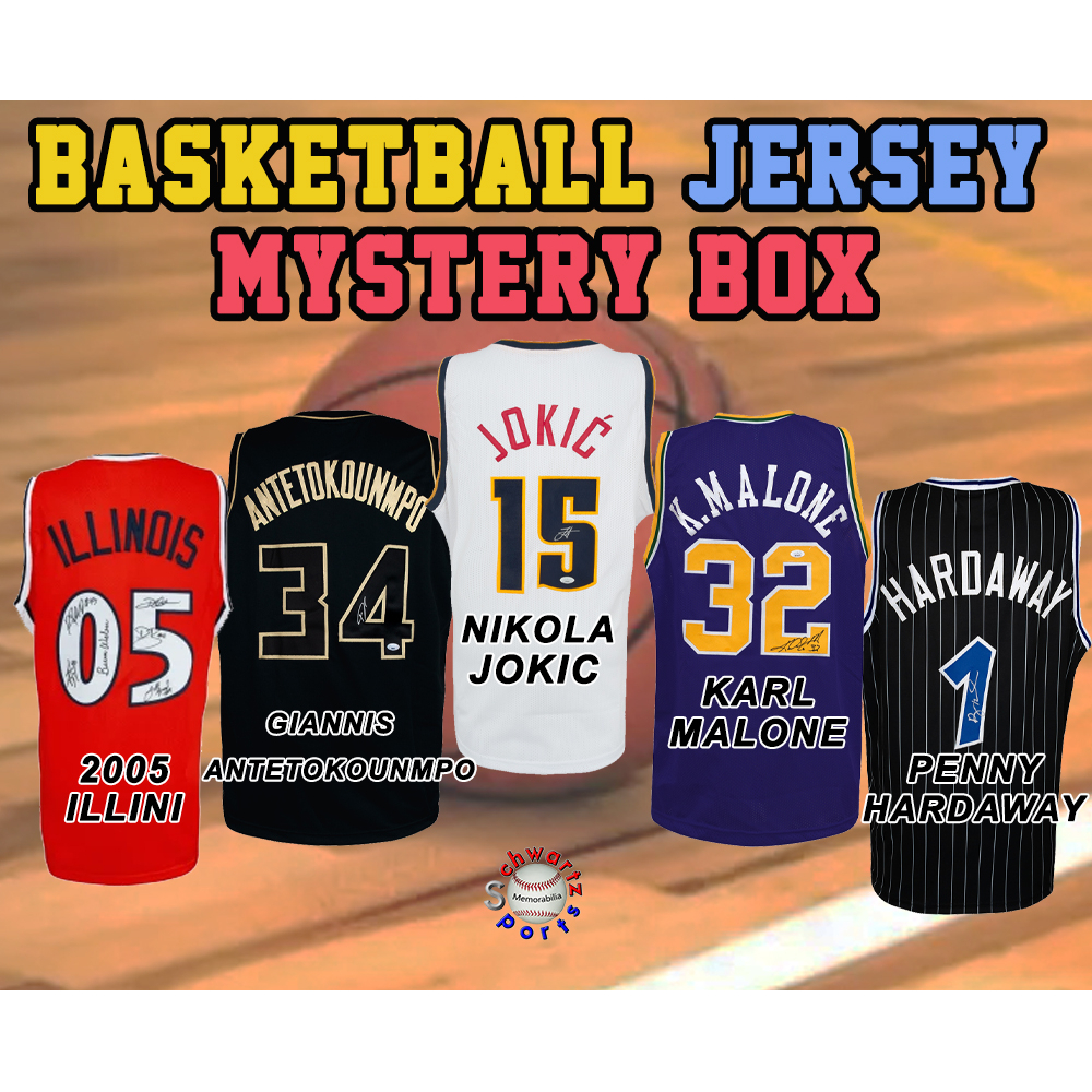 Basketball Jersey Signed Mystery Box - Series 8 - (Limited to 150) - Schwartz Sports at PristineAuction.com