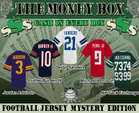 $$ The MONEY BOX $$ Football Jersey Signed Mystery Box - Series 8 (Limited to 150) &ndash; Schwartz Sports at PristineAuction.com
