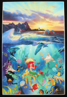 "Under The Sea" LE Little Mermaid Fine Art Giclee on Canvas by Christian Riese Lassen (Lassen International) at PristineAuction.com