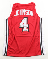 Larry Johnson Signed Jersey Inscribed "#1 Pick" (Beckett) at PristineAuction.com