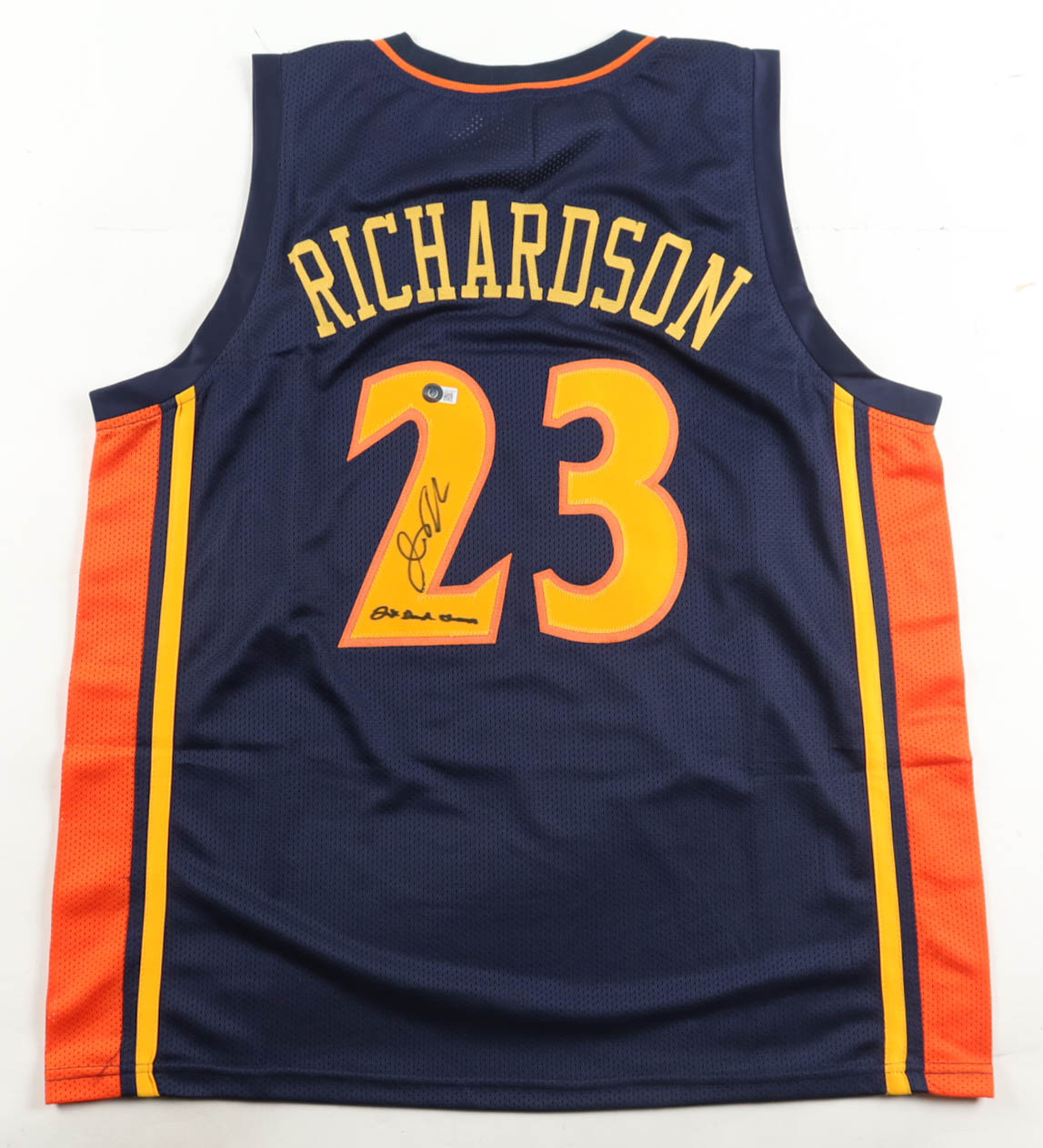 Jason Richardson Signed Jersey Inscribed "2x Dunk Champ" (Beckett) at PristineAuction.com Jason Richardson Signed Jersey Inscribed "2x Dunk Champ" (Beckett) at PristineAuction.com