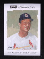 Stan Musial 2003 Playoff Portraits #84 at PristineAuction.com
