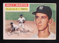 Billy Martin 1956 Topps #181 at PristineAuction.com