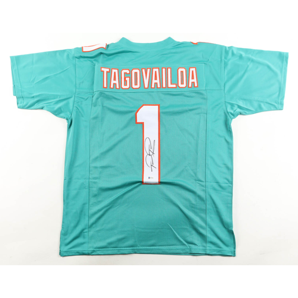 Tua Tagovailoa Signed Jersey (Beckett) at PristineAuction.com