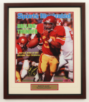 Marcus Allen Signed USC Trojans Custom Framed Photo Display Inscribed "Heisman 81" (SoP & Allen) at PristineAuction.com