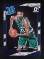 Jayson Tatum 2017-18 Panini Donruss Optic Rated Rookie #198 RC at PristineAuction.com