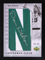 Don Nelson 2006-07 Upper Deck NBA Chronology Letterman Patch #154 #66/99 at PristineAuction.com