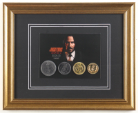 "John Wick: Chapter 4" Custom Framed Photo Display with (4) Continental Opening Night Only Coin Set at PristineAuction.com