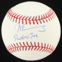 DB Sweeney Signed OML Baseball Inscribed "Shoeless Joe" (Schwartz) at PristineAuction.com