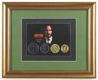 "John Wick: Chapter 4" Custom Framed Photo Display with (4) Continental Opening Night Only Coin Set at PristineAuction.com