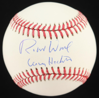 Robert Wuhl Signed OML Baseball Inscribed "Larry Hockett" (Schwartz) at PristineAuction.com