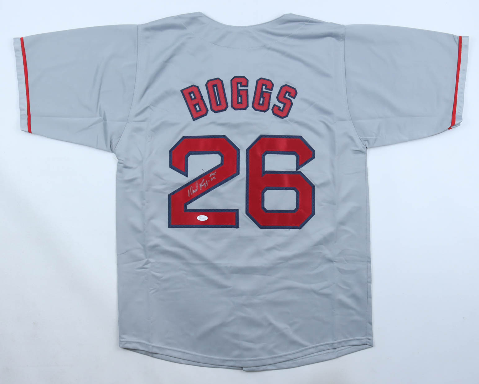 Wade Boggs Signed Jersey Inscribed "HOF 05" (JSA) at PristineAuction.com Wade Boggs Signed Jersey Inscribed "HOF 05" (JSA) at PristineAuction.com