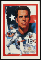 Roger Staubach Cowboys 20x30 Poster at PristineAuction.com