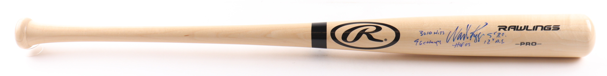 Wade Boggs Signed Rawlings Baseball Bat with Multiple Career Stat Inscriptions (JSA) at PristineAuction.com Wade Boggs Signed Rawlings Baseball Bat with Multiple Career Stat Inscriptions (JSA) at PristineAuction.com