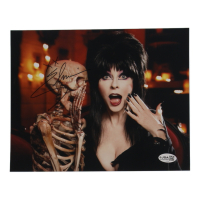 Cassandra Peterson Signed "Elvira" 8x10 Photo Inscribed "XX" (JSA) at PristineAuction.com