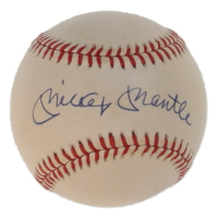Mickey Mantle Signed OAL Baseball (PSA) at PristineAuction.com