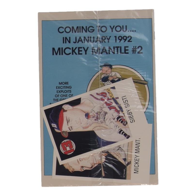 1991 "Mickey Mantle" #1 Magnum Comic Book at PristineAuction.com 1991 "Mickey Mantle" #1 Magnum Comic Book at PristineAuction.com