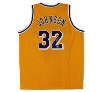 Magic Johnson Signed Jersey (Beckett) at PristineAuction.com