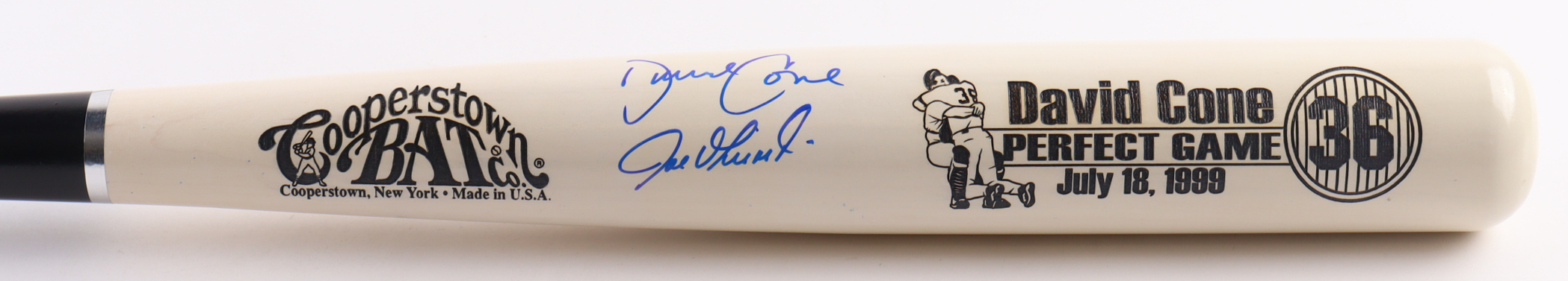 David Cone & Joe Girardi Signed LE Cooperstown Baseball Bat (JSA) at PristineAuction.com David Cone & Joe Girardi Signed LE Cooperstown Baseball Bat (JSA) at PristineAuction.com