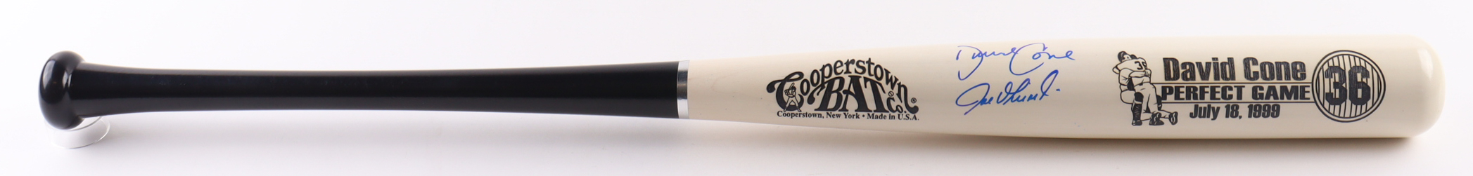 David Cone & Joe Girardi Signed LE Cooperstown Baseball Bat (JSA) at PristineAuction.com David Cone & Joe Girardi Signed LE Cooperstown Baseball Bat (JSA) at PristineAuction.com