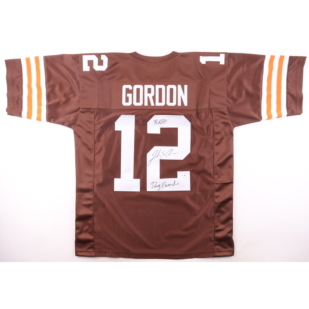 Josh Gordon Signed Jersey Inscribed "Flash" & "Dawg Pound" (JSA) at PristineAuction.com