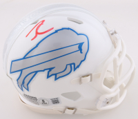 James Cook Signed Bills Speed Mini Helmet (Beckett) at PristineAuction.com