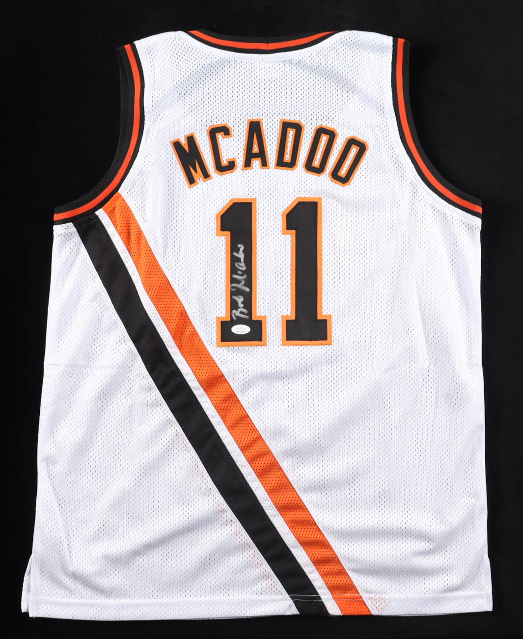 Bob McAdoo Signed Jersey (JSA) at PristineAuction.com Bob McAdoo Signed Jersey (JSA) at PristineAuction.com