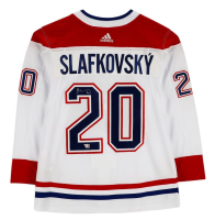 Juraj Slafkovsky Signed Canadiens Authentic Adidas Jersey (Fanatics) at PristineAuction.com