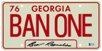 Burt Reynolds Signed "Smokey & The Bandit" License Plate (Beckett) at PristineAuction.com