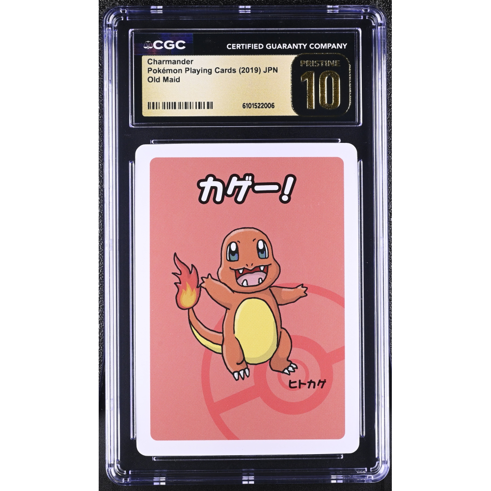 Charmander 2019 Pokemon Old Maid Japanese #NN (CGC 10 | Black Label) at PristineAuction.com