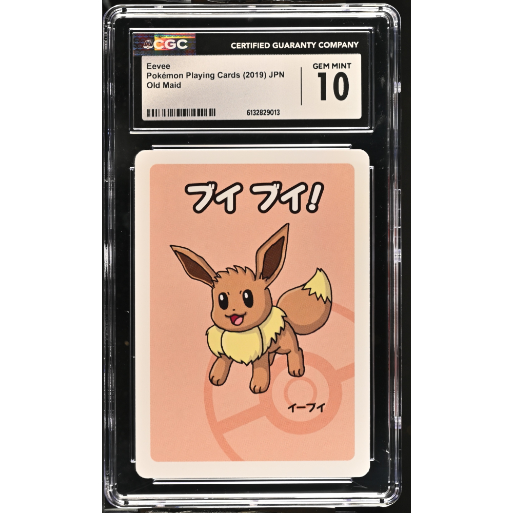 Eevee 2019 Pokemon Old Maid Japanese #NN (CGC 10) at PristineAuction.com