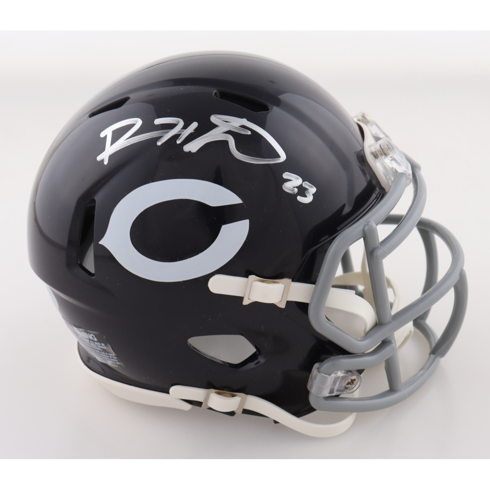 Devin Hester Signed Bears Speed Mini Helmet with Display Case (PSA) at PristineAuction.com