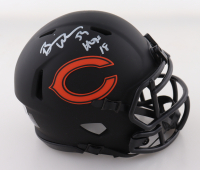 Brian Urlacher Signed Bears Eclipse Alternate Speed Mini Helmet with Display Case (Beckett) at PristineAuction.com