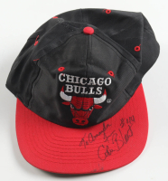 Corie Blount Signed NBA Bulls Snapback Hat (JSA) at PristineAuction.com