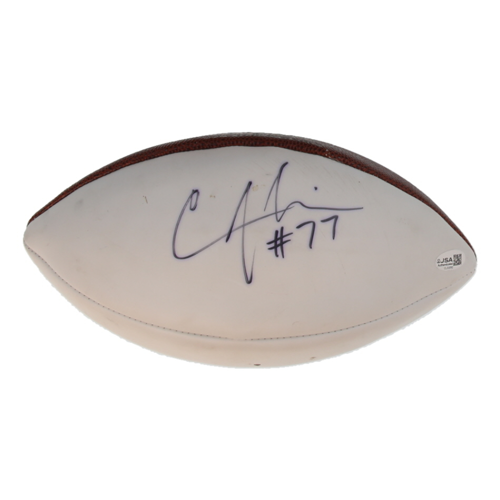 Cullen Jenkins Signed Football America Logo Football (JSA) at PristineAuction.com
