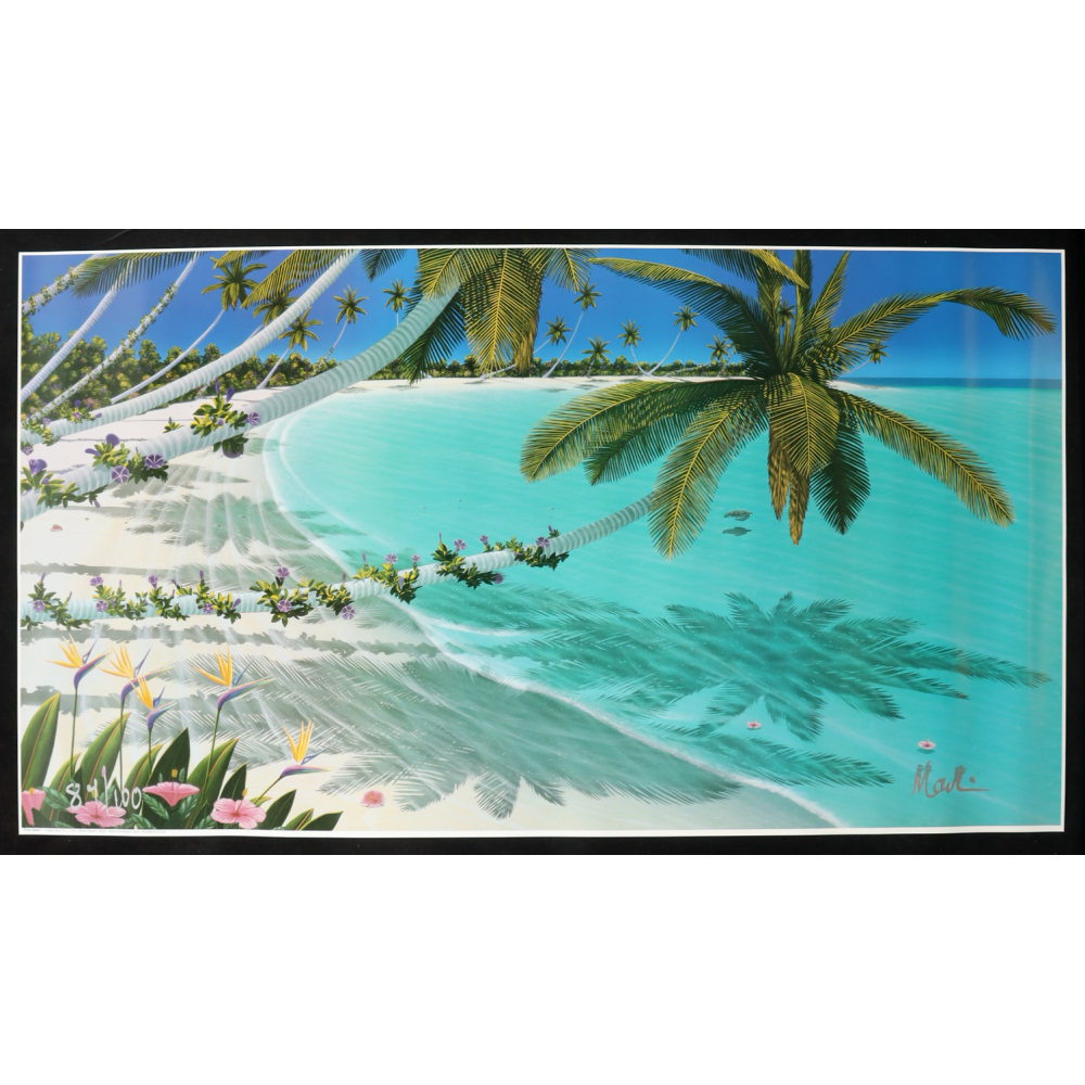 "First Swim" LE Lithograph Signed By The Artist Dan Mackin (PA) at PristineAuction.com