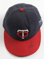 Joe Mauer Signed NewEra Twins Baseball Hat (JSA) at PristineAuction.com
