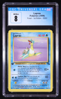 Lapras 1999 Pokemon Fossil 1st Edition #25 (CGC 8) at PristineAuction.com
