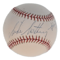 Mike Matheny Signed OML Baseball With Inscription (JSA) at PristineAuction.com