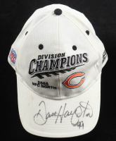 Dan Hampton Signed NFL Bears 2005 Division Champions Logo Hat (JSA) at PristineAuction.com