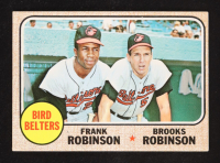 Brooks Robinson / Frank Robinson 1968 Topps Bird Belters #530 at PristineAuction.com