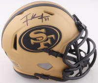 Frank Gore Signed 49ers Rave Alternate Speed Mini Helmet (JSA & PIA) at PristineAuction.com