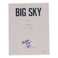 Natalie Alyn Lind Signed "Big Sky" 8.5x11 Script Cover Page (ACOA) at PristineAuction.com