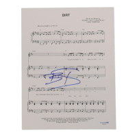 Brian Kelley Signed "Dirt" 8.5x11 Sheet Music Page (ACOA) at PristineAuction.com