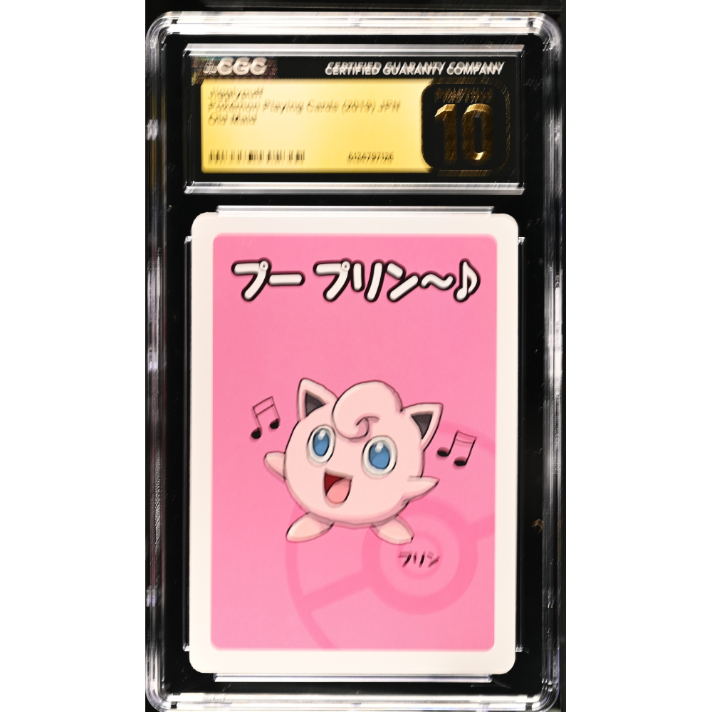 Jigglypuff 2019 Pokemon Old Maid Japanese #NN (CGC 10 | Black Label) at PristineAuction.com