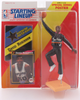 David Robinson 1992 Starting Lineup Sports Special Series Poster Action Figure with Trading Card & 11x14 Poster at PristineAuction.com