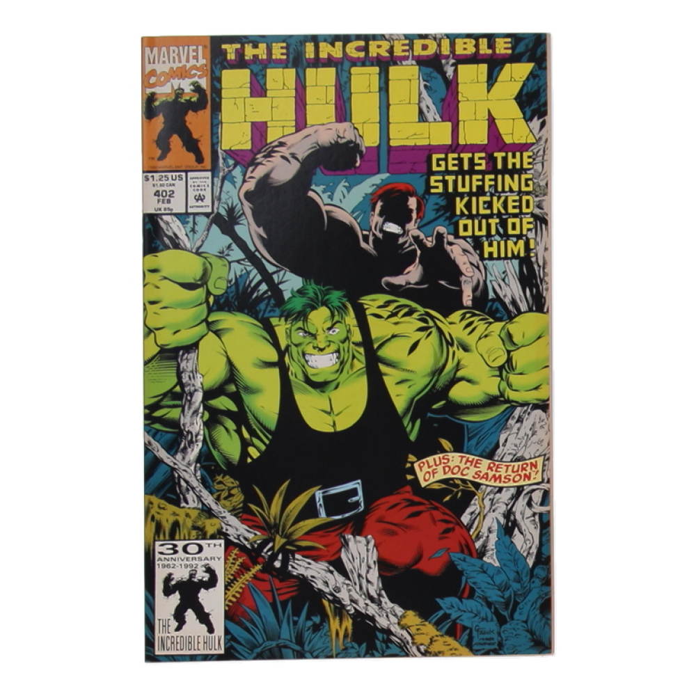1993 "The Incredible Hulk" Issue #402 Marvel Comic Book at PristineAuction.com
