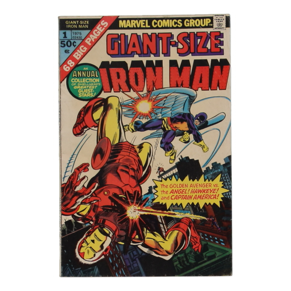 1975 "Iron Man" Giant-Size Annual Issue #1 Marvel Comic Book at PristineAuction.com