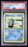 Misty's Poliwag 2000 Pokemon Gym Heroes 1st Edition #87 (PSA 9) at PristineAuction.com