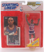Charles Barkley 1993 Starting Lineup Figure with (2) 1993 Topps Lineup Card at PristineAuction.com
